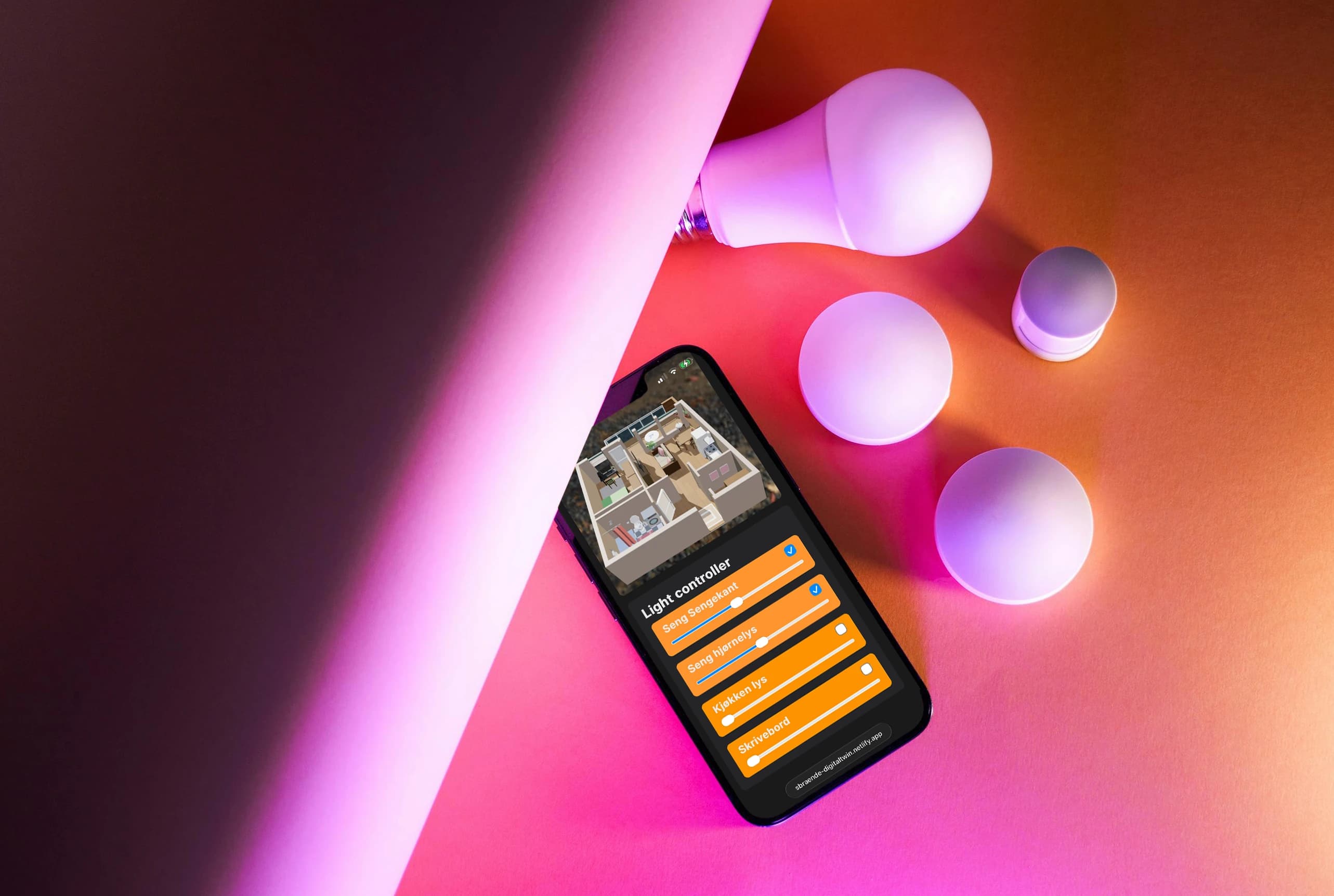 Digital Twin Home project screenshot 4 - Digital-twin app on mobile